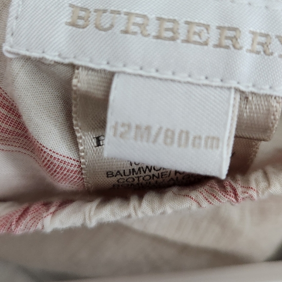 Authentic BURBERRY CHILDREN matching plaid dress - Picture 5 of 9